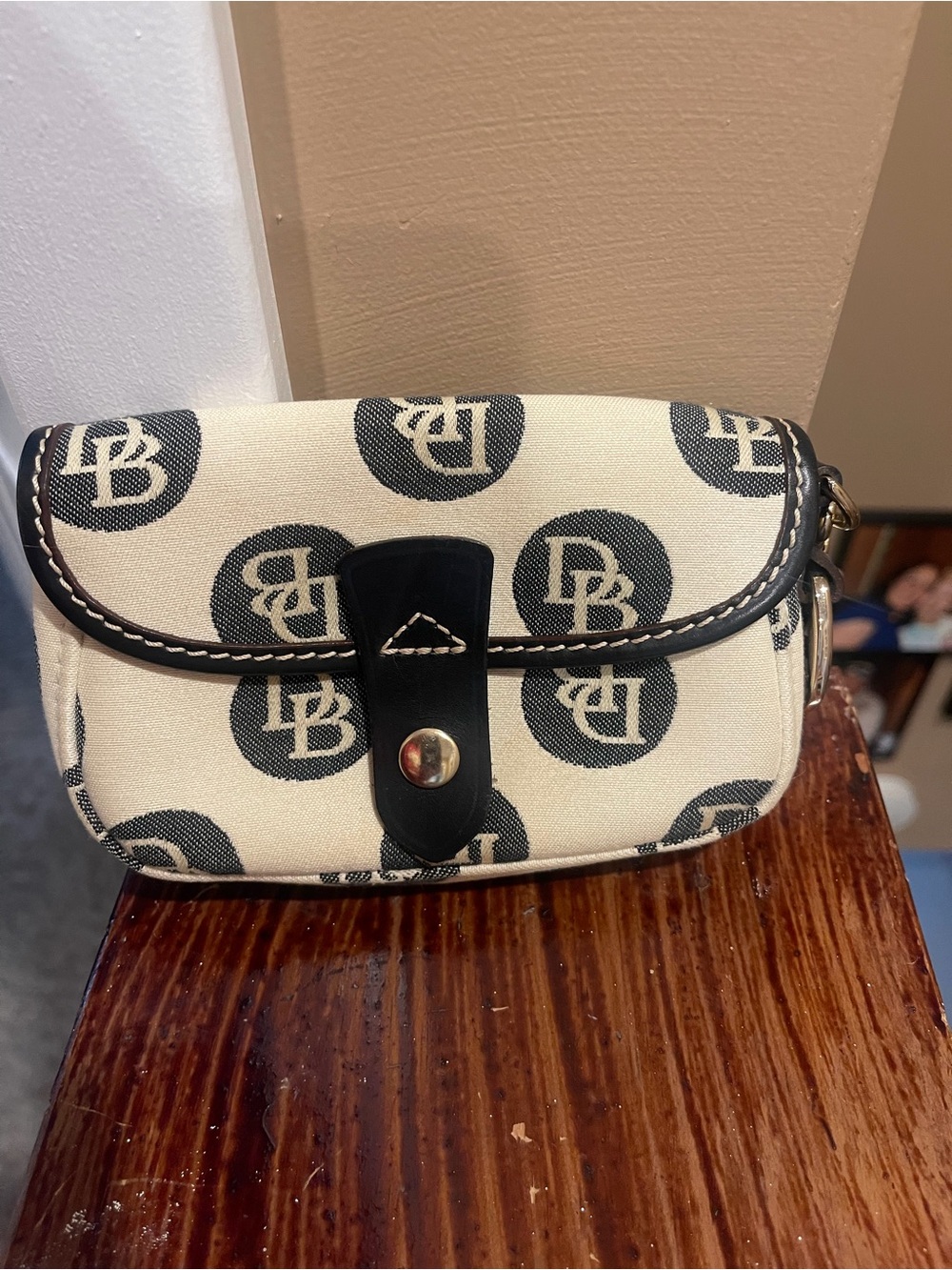 Dooney and Bourke Monogram clutch